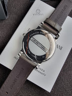 Emporio Armani Classic Brown Dial Brown Leather Strap Men's Watch – AR1729