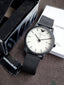 Emporio Armani AR11046 Black Mesh White Dial 43mm Men’s Watch