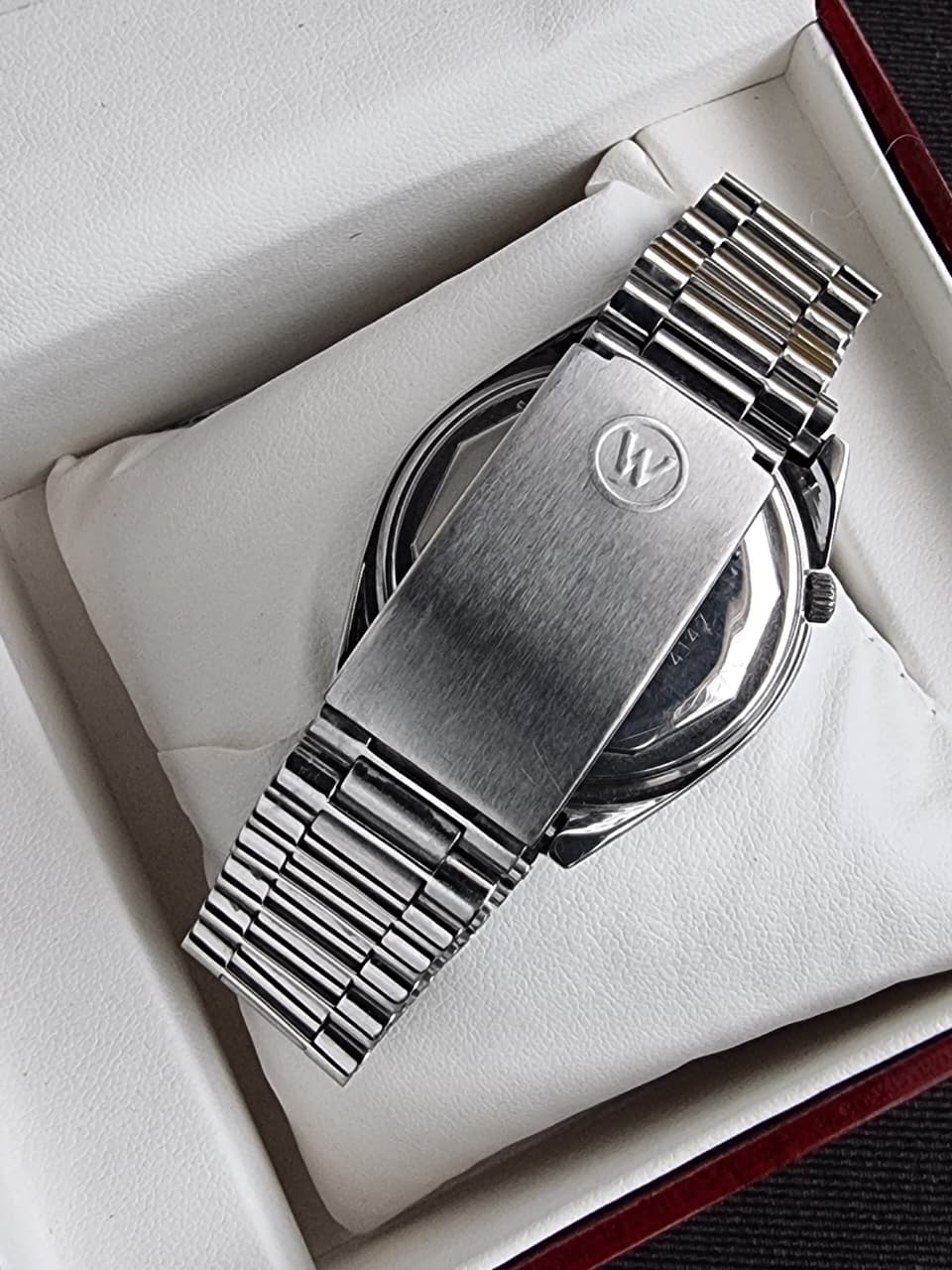 West End Watch – Black Dial Silver Steel Automatic (35mm)