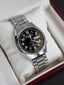 West End Watch – Black Dial Silver Steel Automatic (35mm)