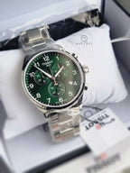 Tissot Chrono XL Classic Green Dial Stainless Steel Men's Watch – T116.617.11.092.00