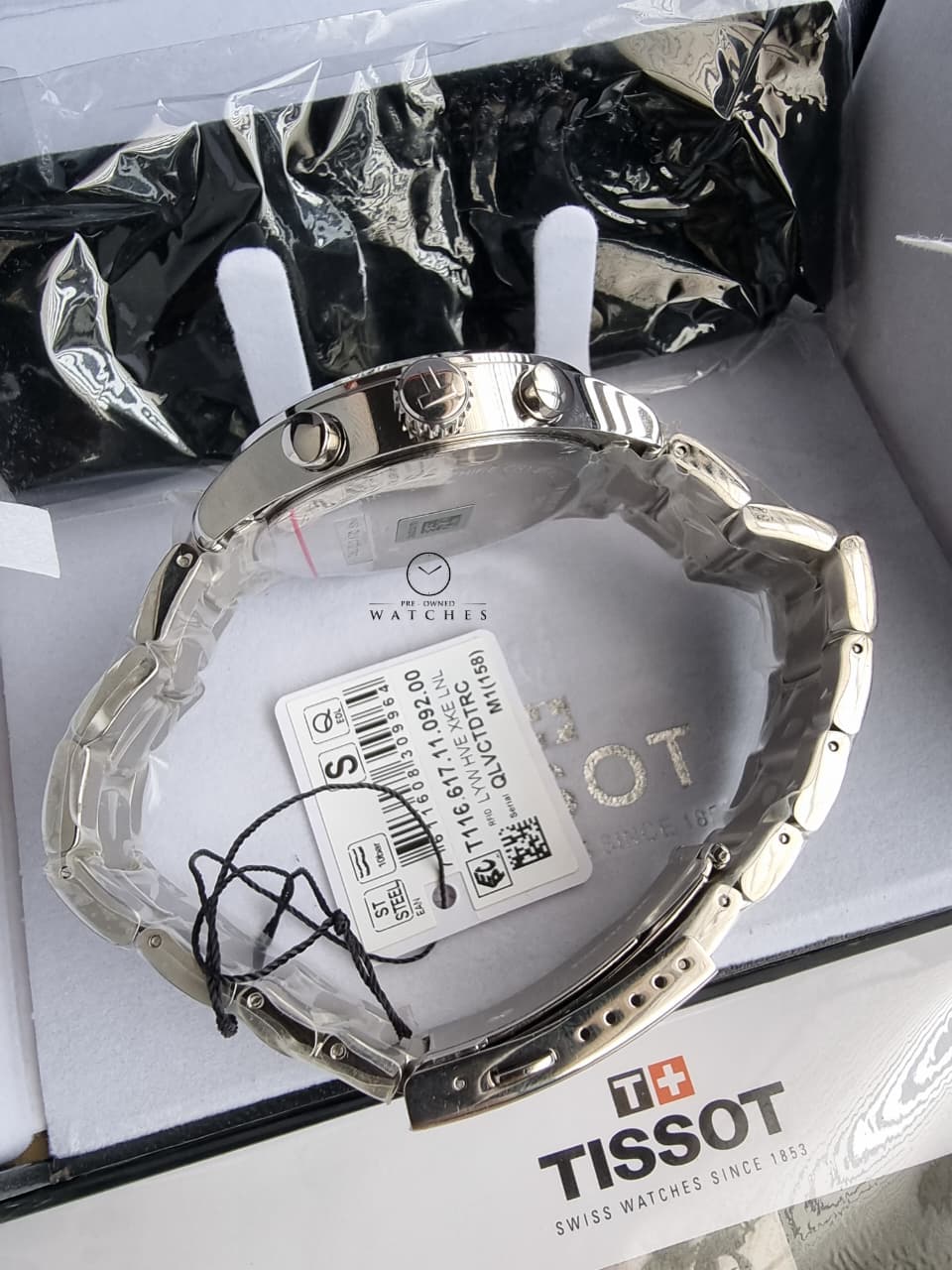 Tissot Chrono XL Classic Green Dial Stainless Steel Men's Watch – T116.617.11.092.00