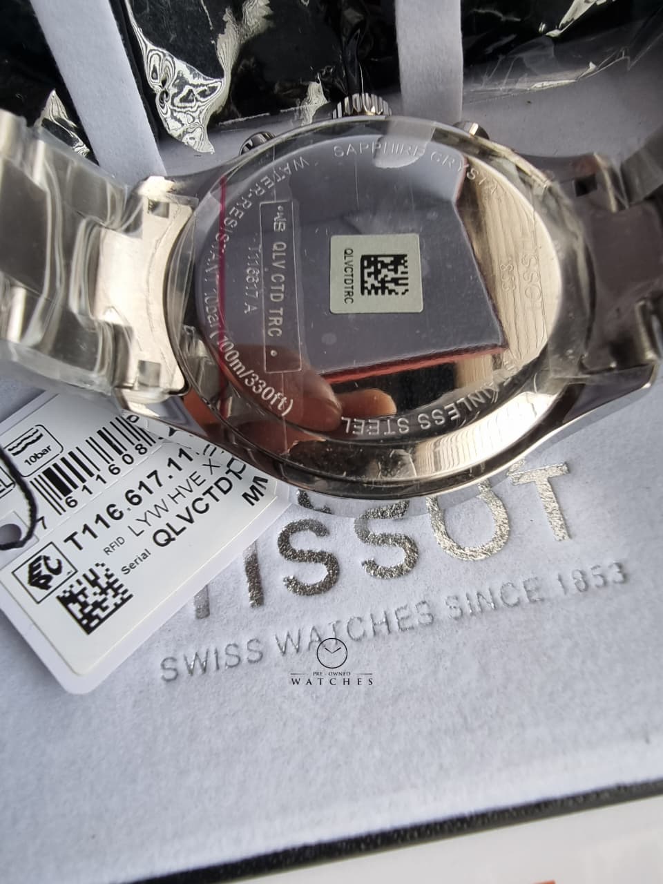 Tissot Chrono XL Classic Green Dial Stainless Steel Men's Watch – T116.617.11.092.00