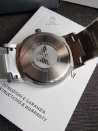 Emporio Armani Classic Silver Dial Stainless Steel Men’s Watch – AR2430