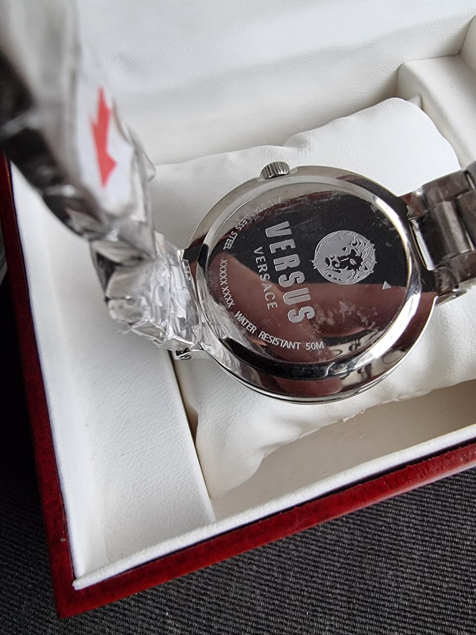 Versus Versace 35mm Black Dial Quartz Watch