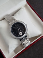 Versus Versace 35mm Black Dial Quartz Watch