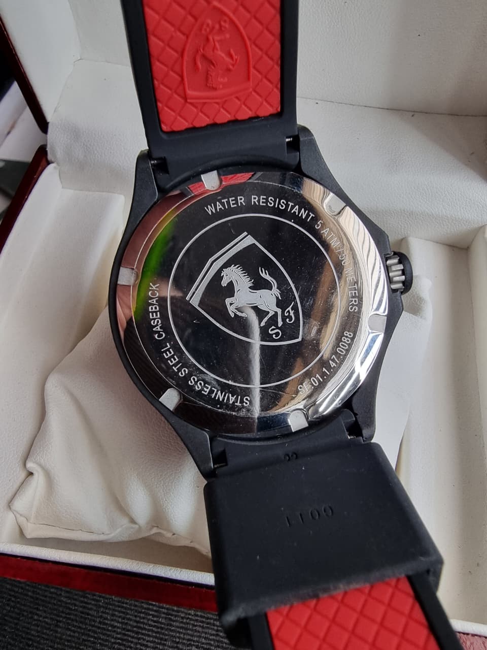 Scuderia Ferrari Mens/Unisex Pit Crew Watch 0830278