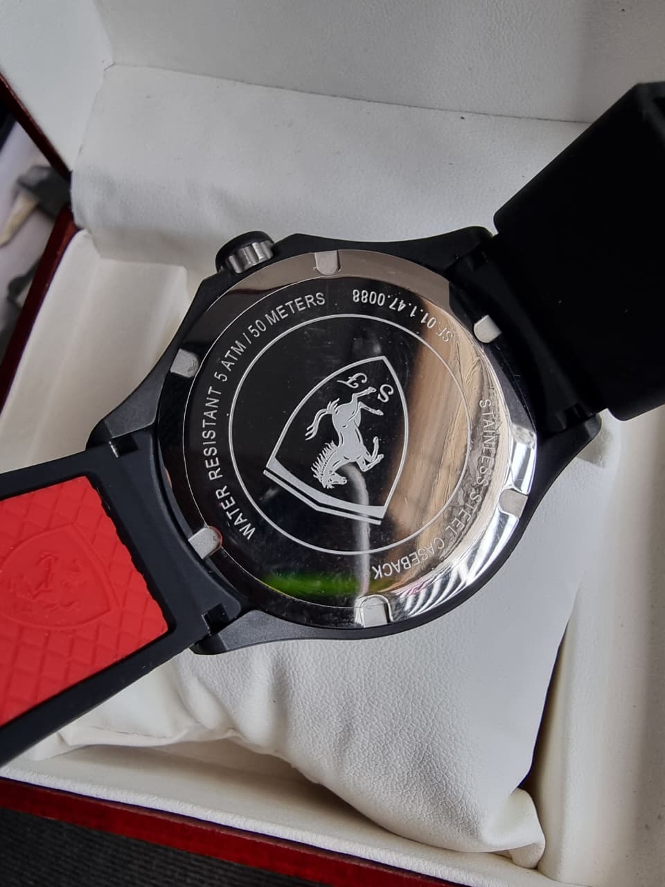 Scuderia Ferrari Mens/Unisex Pit Crew Watch 0830278
