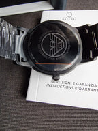 Emporio Armani Black Dial Black Stainless Steel Men's Watch – AR11079