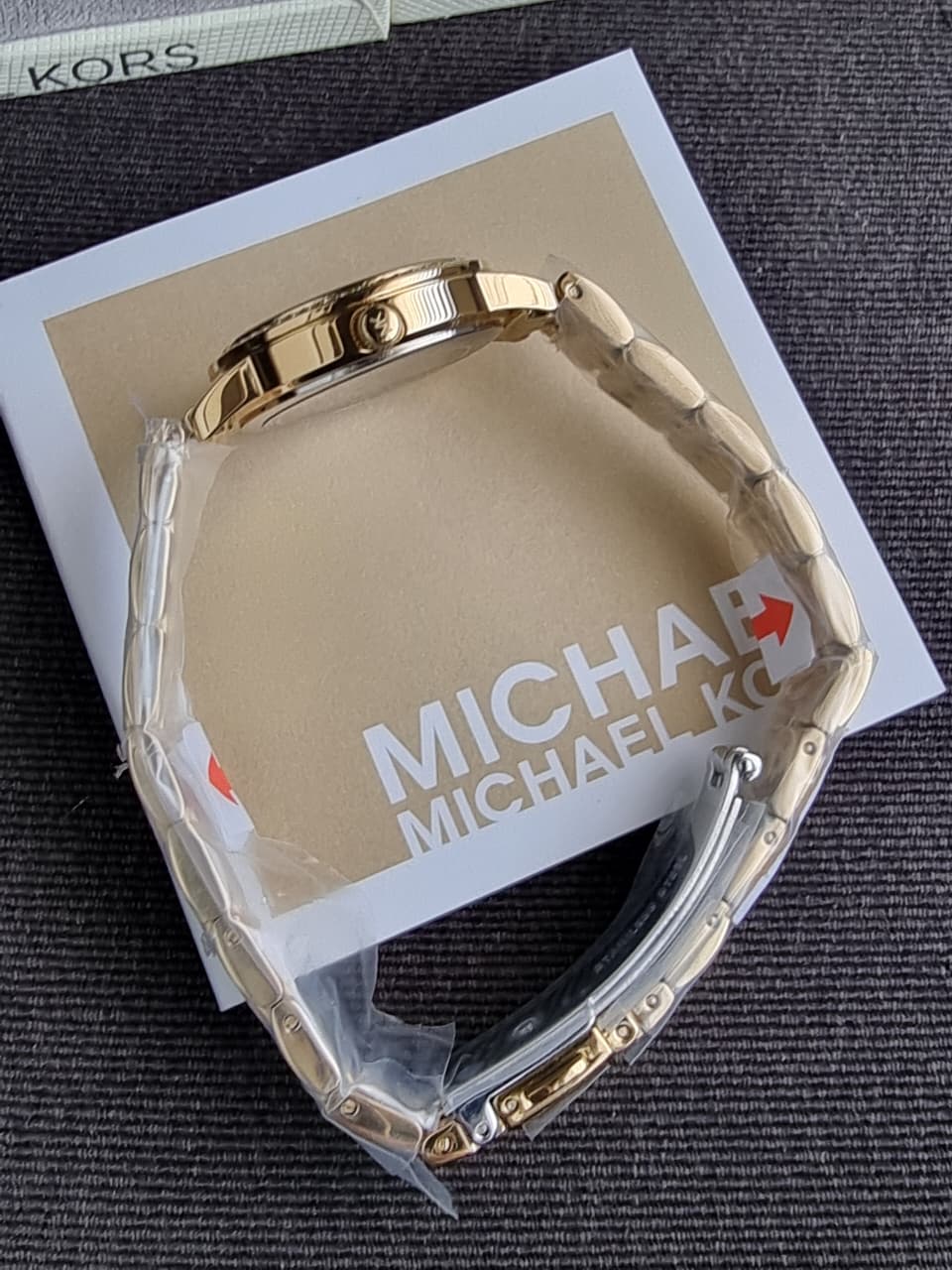 Michael Kors Gold-Tone Green Dial Women's Watch – MKO1233