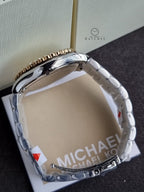 Michael Kors Layton Chronograph Crystal White Dial Ladies Watch – MK6792