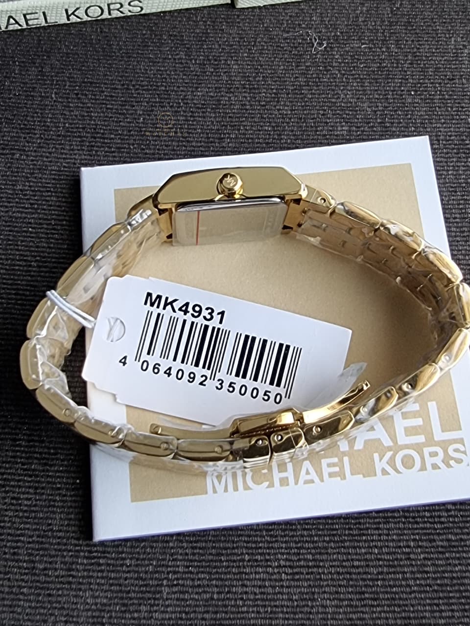 Michael Kors Micro Georgie Gold Dial Ladies Watch – MK4931
