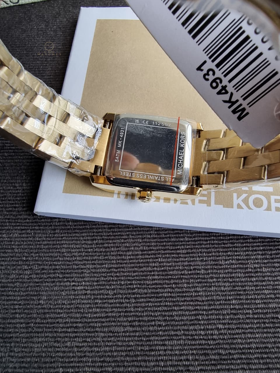 Michael Kors Micro Georgie Gold Dial Ladies Watch – MK4931