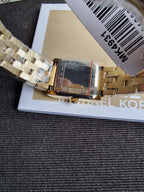 Michael Kors Micro Georgie Gold Dial Ladies Watch – MK4931