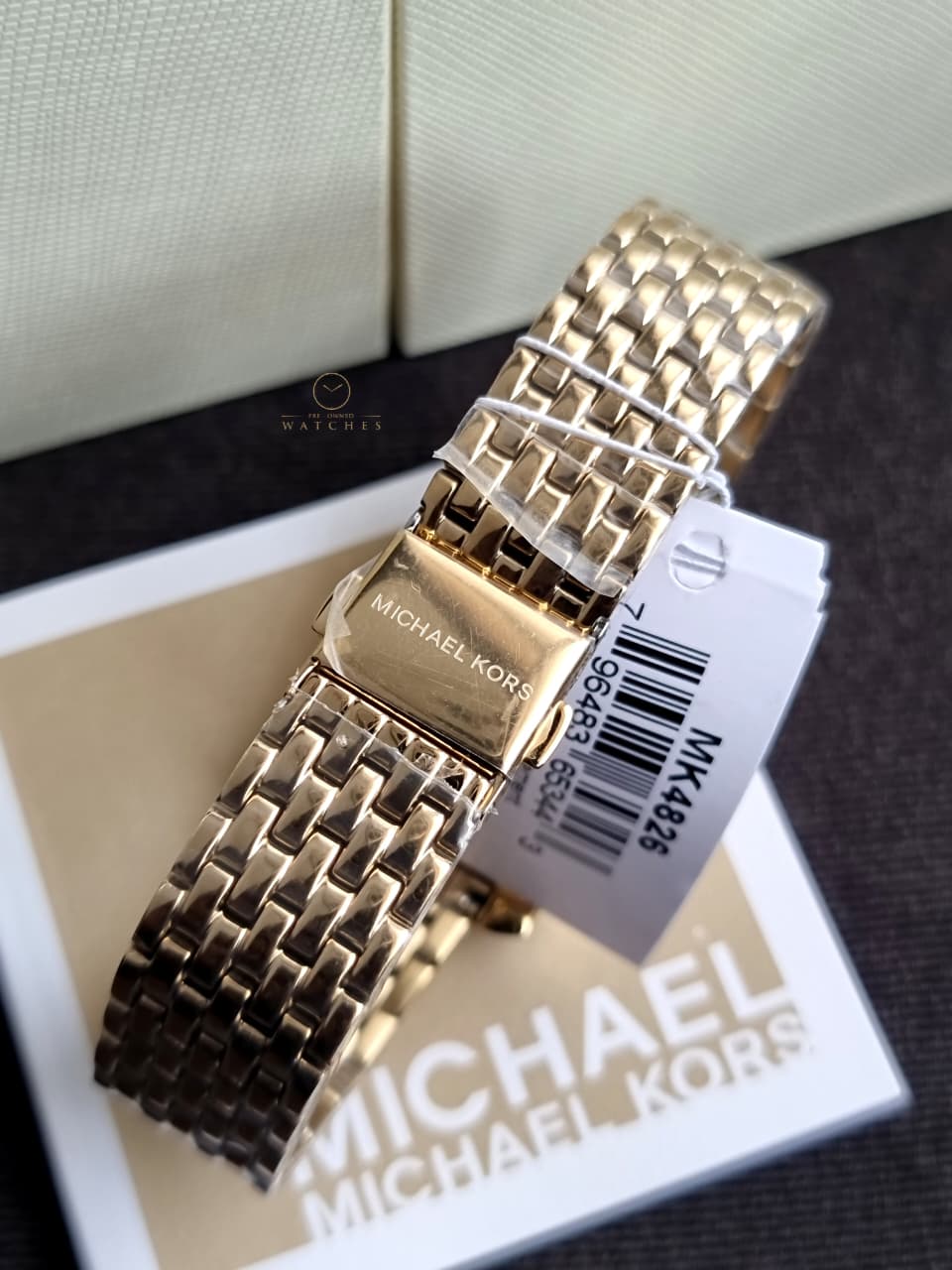 Michael Kors Ritz Rose Gold Crystal Dial Ladies Watch – MK4826