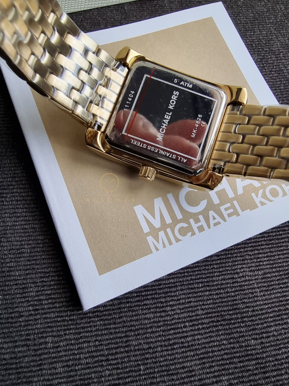 Michael Kors Ritz Rose Gold Crystal Dial Ladies Watch – MK4826