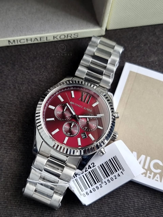 Michael Kors Everest Chronograph Blue Dial Men's Watch – MK9242 Hover Image