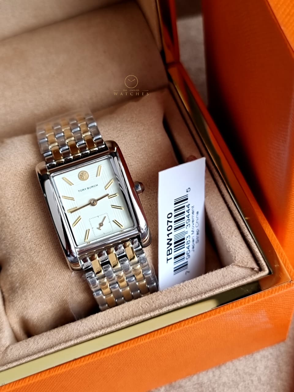 Tory Burch Women's Eleanor Stainless Steel Bracelet Watch TBW1070