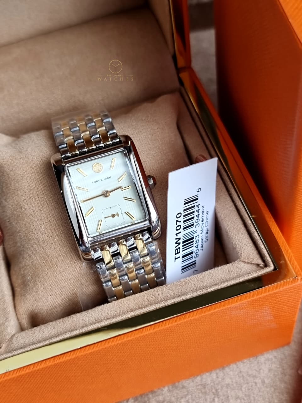 Tory Burch Women's Eleanor Stainless Steel Bracelet Watch TBW1070