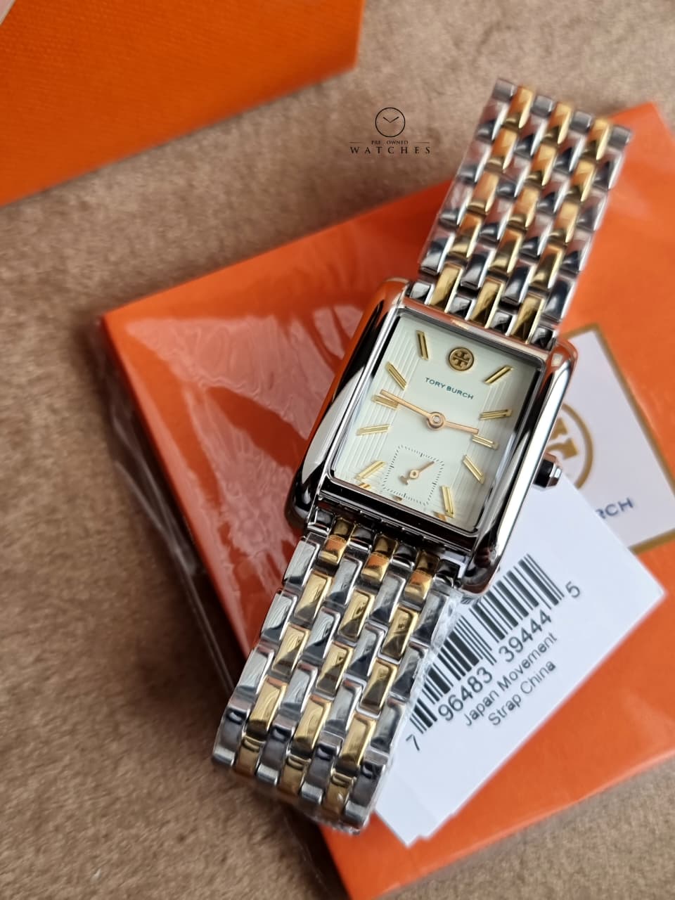 Tory Burch Women's Eleanor Stainless Steel Bracelet Watch TBW1070