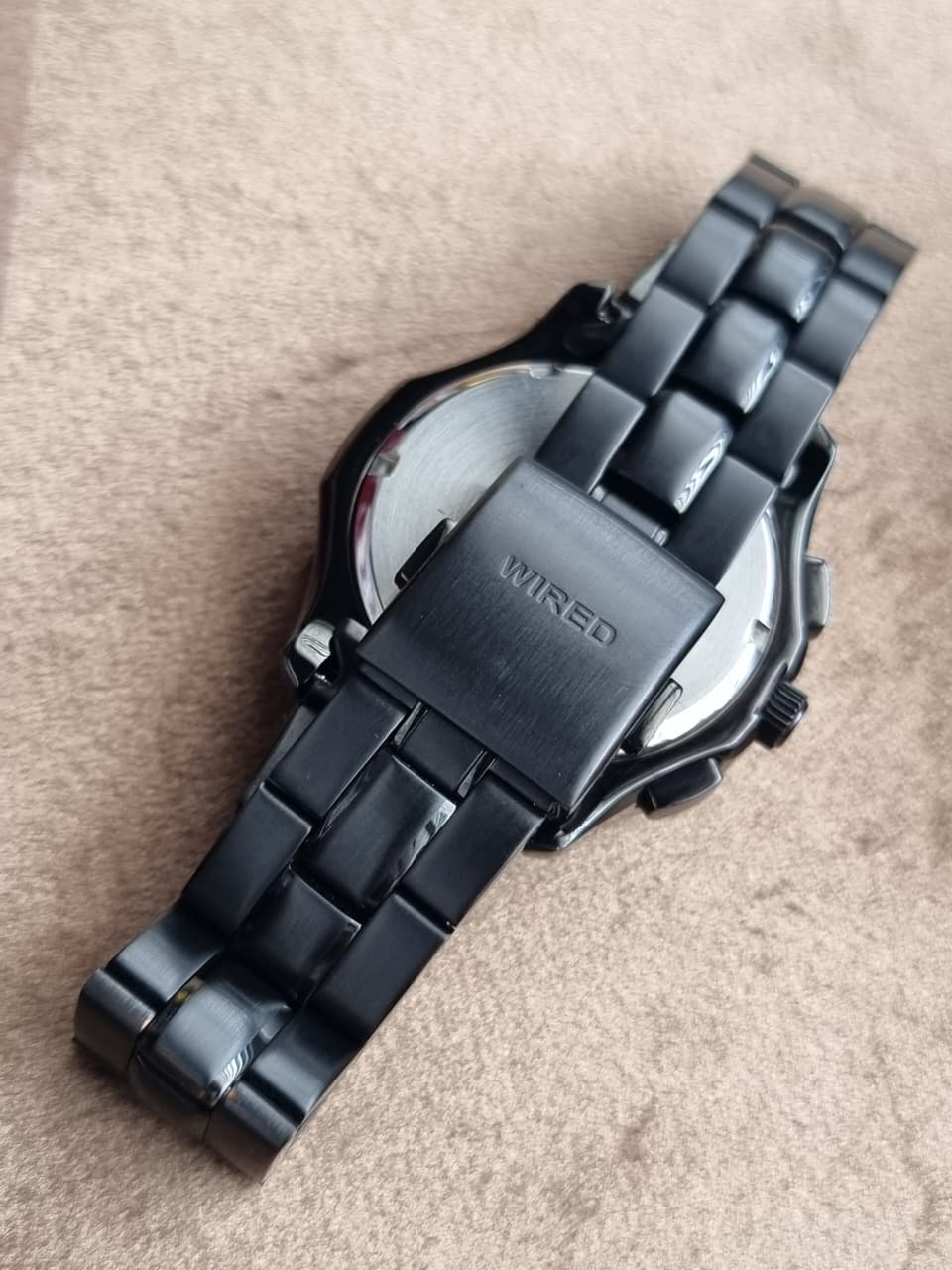 Wired Sub Brand Of Seiko Gents Watch Black Dial Quartz Watch
