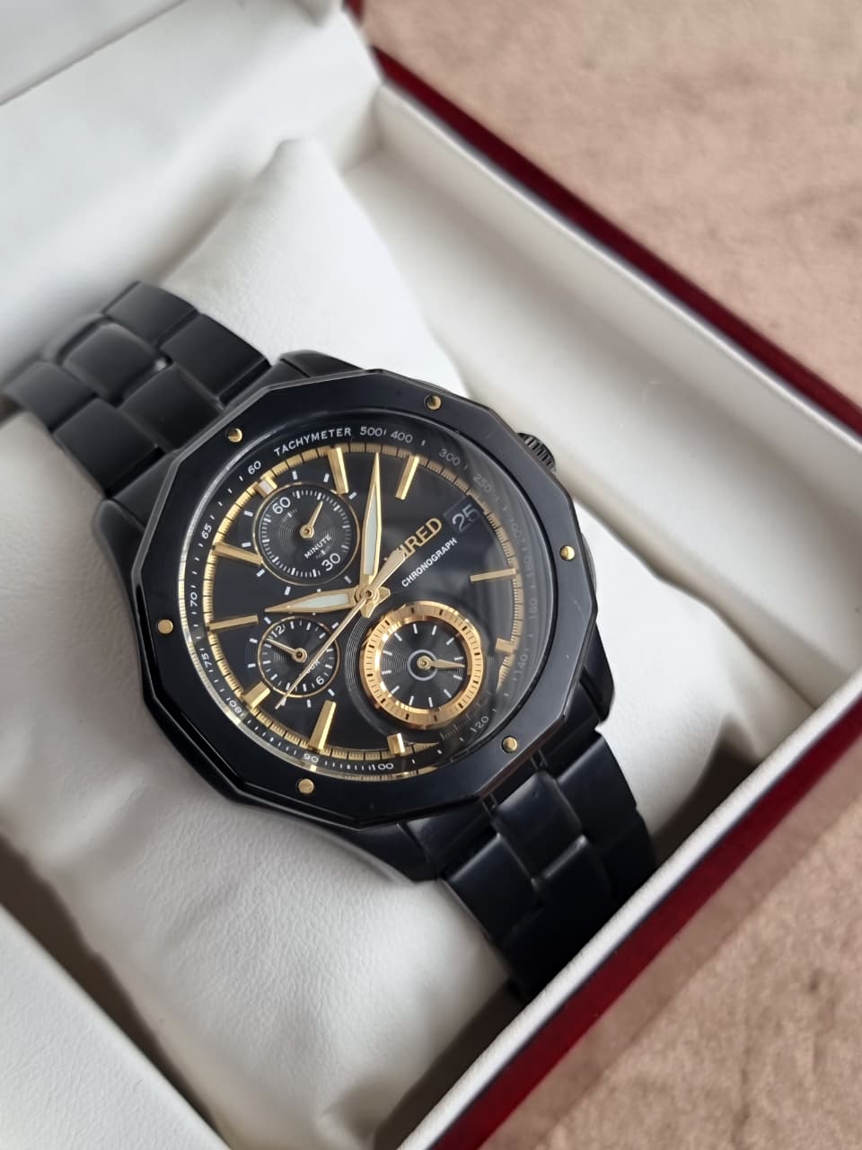 Wired Sub Brand Of Seiko Gents Watch Black Dial Quartz Watch