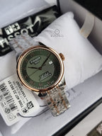 Tissot Le Locle Powermatic 80 Green Dial Two-Tone Automatic Men's Watch 39.3mm – T006.407.22.093.01