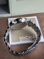 Michael Kors Pyper Silver Stainless Steel Silver Dial Quartz Women's Watch 39mm – MK6658