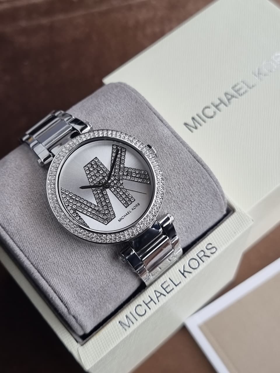 Michael Kors Pyper Silver Stainless Steel Silver Dial Quartz Women's Watch 39mm – MK6658