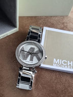 Michael Kors Pyper Silver Stainless Steel Silver Dial Quartz Women's Watch 39mm – MK6658