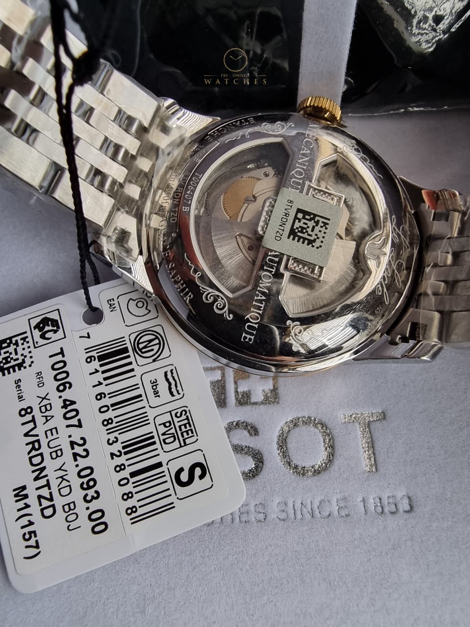 Tissot Le Locle Powermatic 80 Green Dial Two-Tone Automatic Men's Watch 39.3mm – T006.407.22.093.00