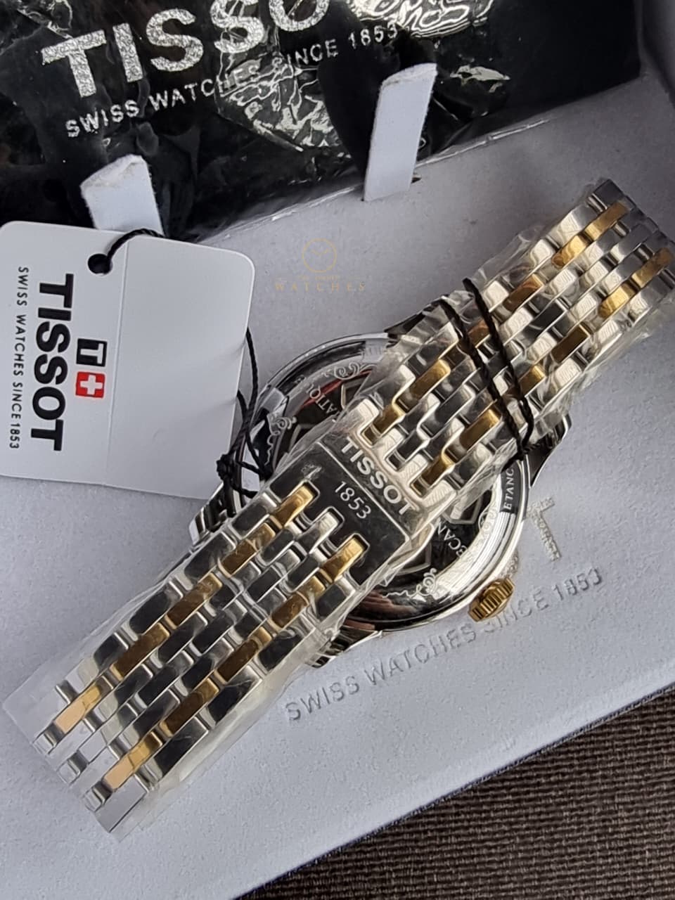 Tissot Le Locle Powermatic 80 Green Dial Two-Tone Automatic Men's Watch 39.3mm – T006.407.22.093.00