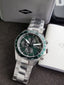 Fossil Autocross Multifunction Green Dial Stainless Steel Quartz Men's Watch 42mm – FS6127