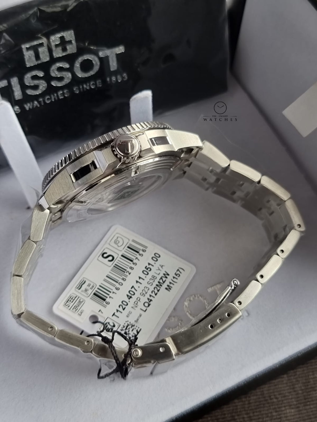 Tissot Seastar 1000 Automatic Black Dial Men's Watch T1204071105100 Item No. T120.407.11.051.00