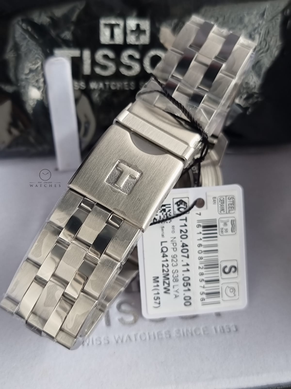 Tissot Seastar 1000 Automatic Black Dial Men's Watch T1204071105100 Item No. T120.407.11.051.00