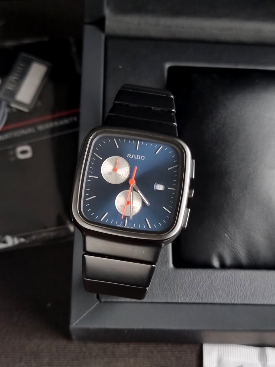 Rado R5.5 Blue Dial Quartz Men's Watch 36mm – R28886202
