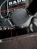 Rado True Open Heart Black Dial Swiss Automatic Men's Watch 40mm – R27351112
