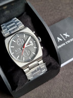 Armani Exchange Oliver Chronograph Quartz Grey Dial Men's Watch AX2820