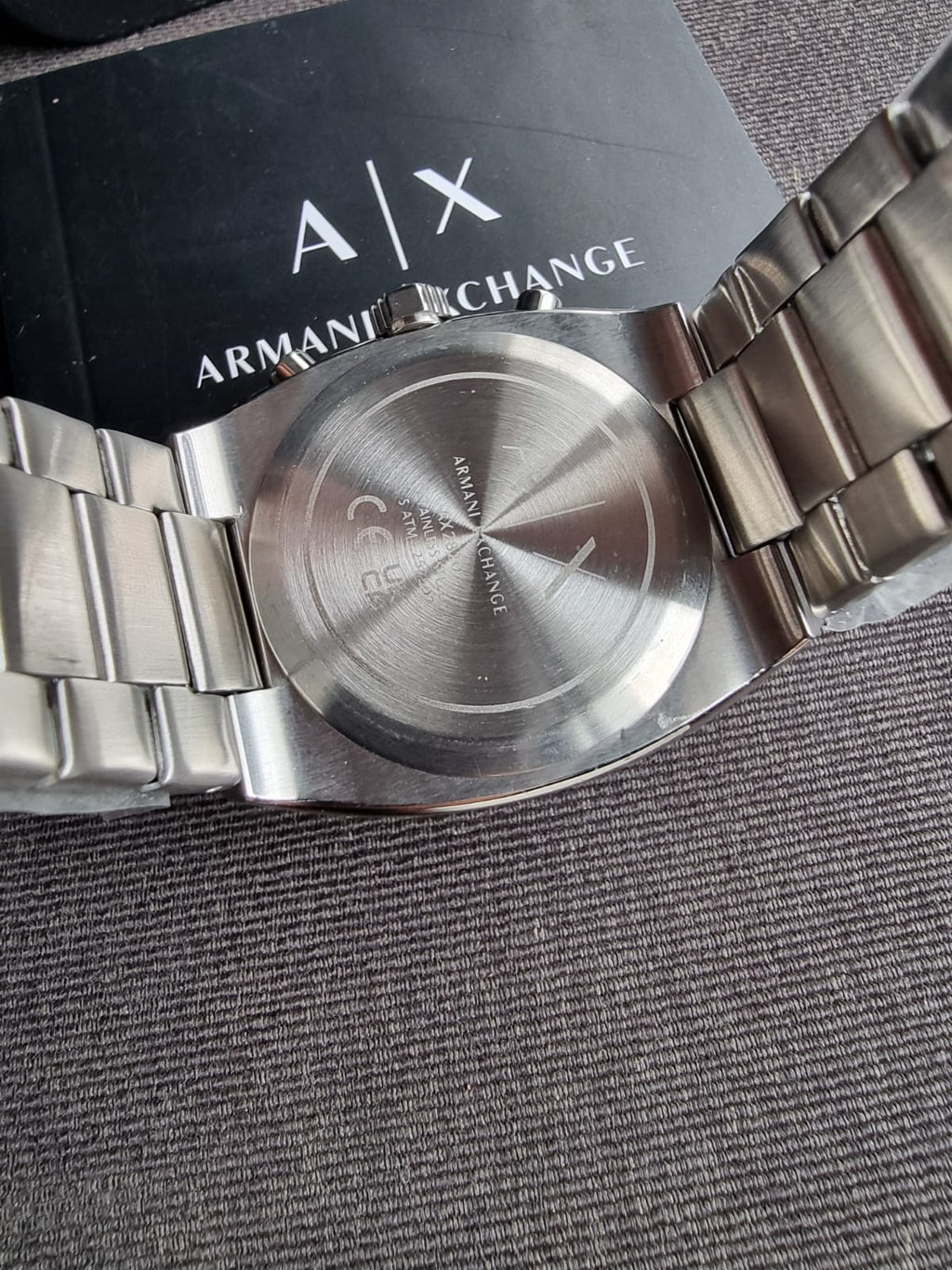 Armani Exchange Oliver Chronograph Quartz Grey Dial Men's Watch AX2820