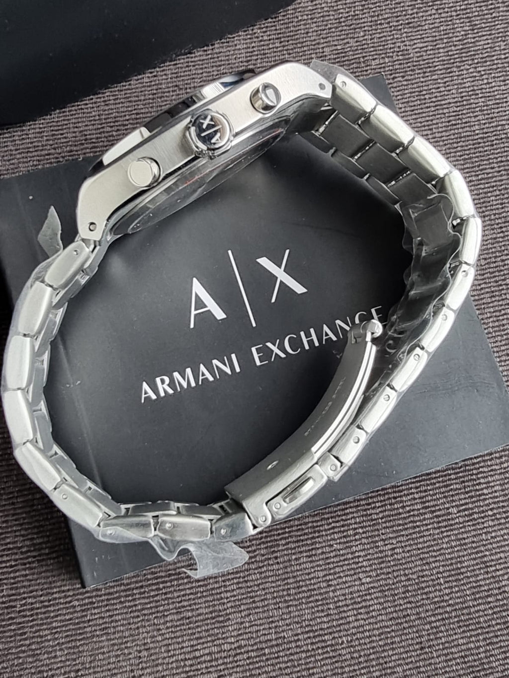 Armani Exchange Oliver Chronograph Quartz Grey Dial Men's Watch AX2820