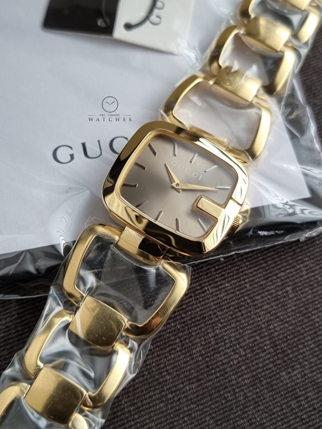 Gucci G-Timeless Black Dial Stainless Steel Swiss Quartz Men's Watch 38mm – YA125408 Hover Image