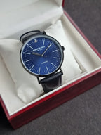 Kenneth Cole Gents Watch Black Leather Strap KC50506004
