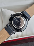 Kenneth Cole Gents Watch Black Leather Strap KC50506004