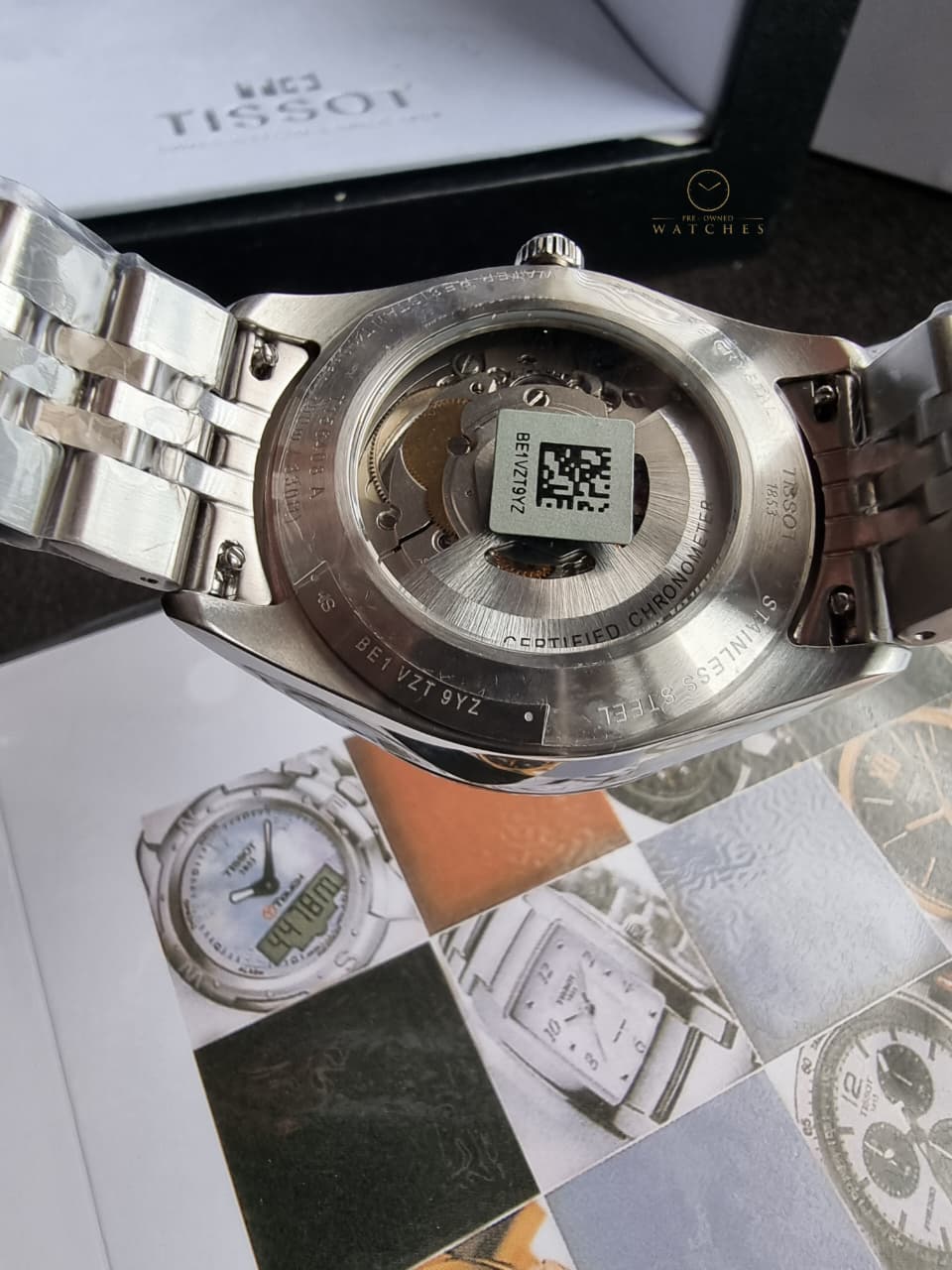 Tissot Ballade Green Dial Automatic Stainless Steel Men's Watch 39mm – T156.408.11.093.00