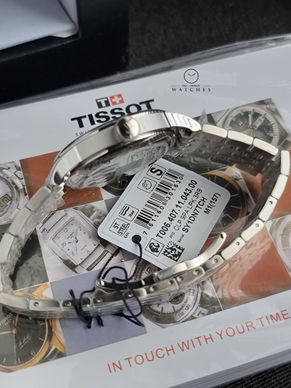 Tissot Le Locle Powermatic 80 Blue Dial Automatic Men's Watch 39.3mm – T006.407.11.043.00
