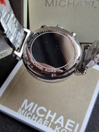 MICHAEL KORS Sofie Chronograph Crystal Silver Dial Ladies Watch MK6558