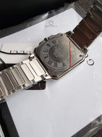 Gucci G-Flat Silver Dial Stainless Steel Swiss Quartz Unisex Watch 30mm – YA166504