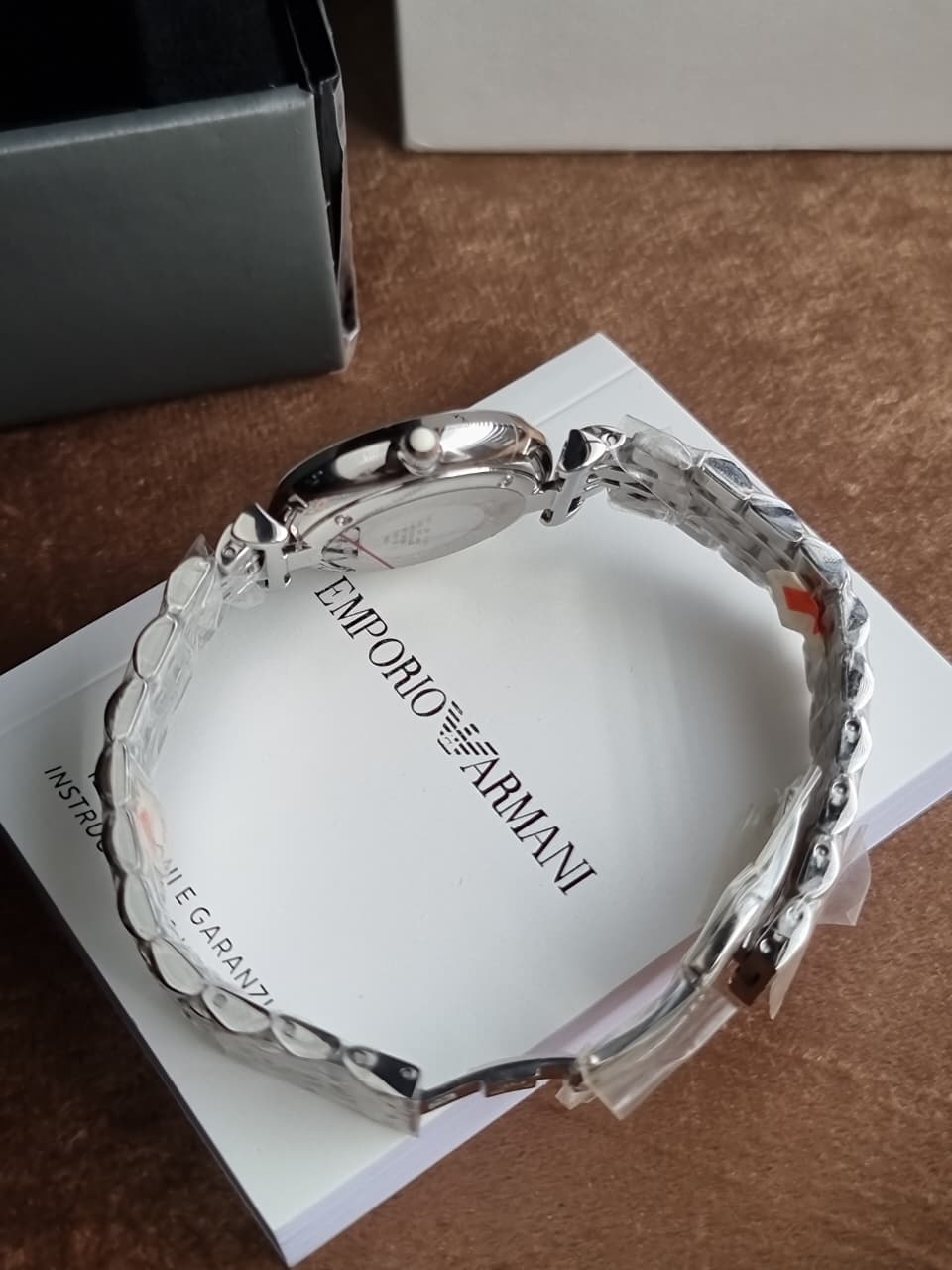 Emporio Armani Women's Stainless Steel Two-Hand Dress Watch AR1925