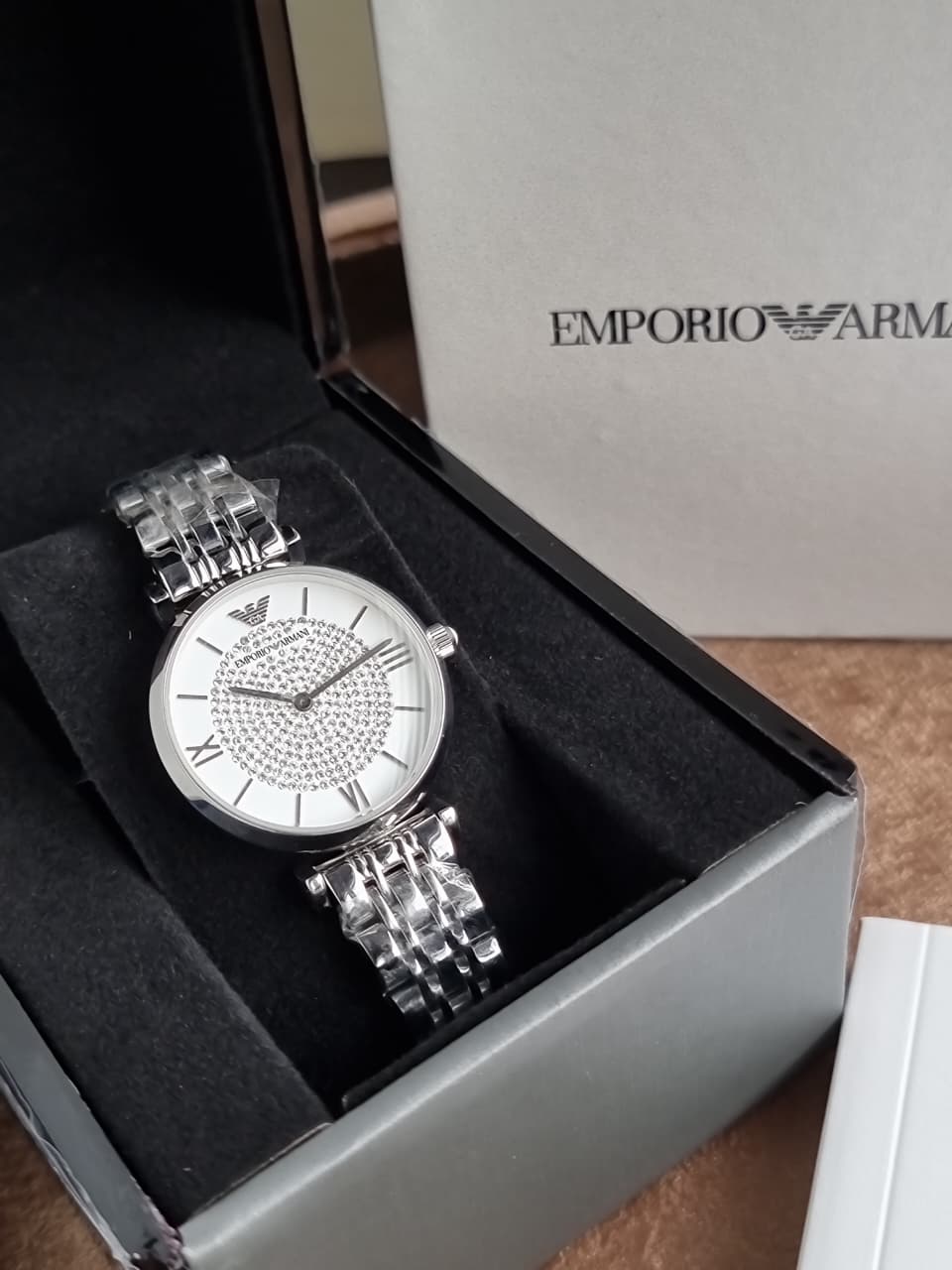 Emporio Armani Women's Stainless Steel Two-Hand Dress Watch AR1925