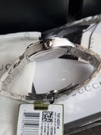 Gucci GG2570 40mm Silver Stainless Steel Blue Dial Swiss Quartz Men's Watch – YA142314